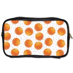 Orange Toiletries Bag (two Sides) by SychEva