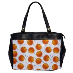 Orange Oversize Office Handbag by SychEva