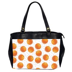 Orange Oversize Office Handbag (2 Sides) by SychEva