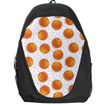 Orange Backpack Bag Front