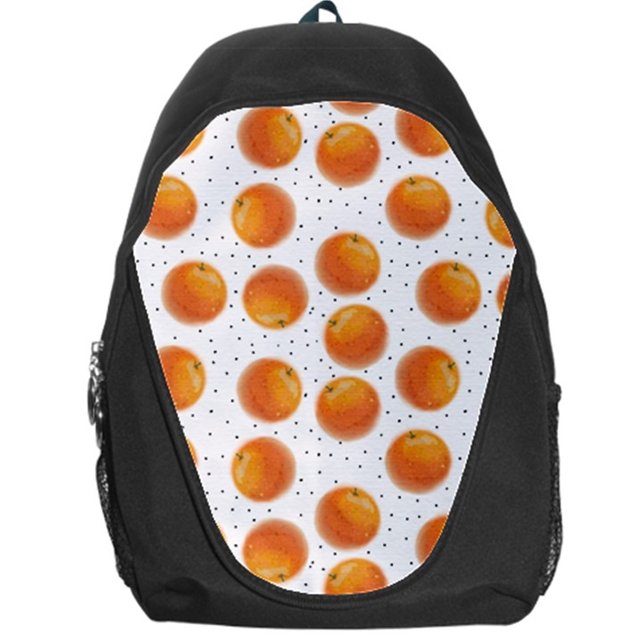 Orange Backpack Bag