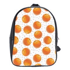 Orange School Bag (xl) by SychEva