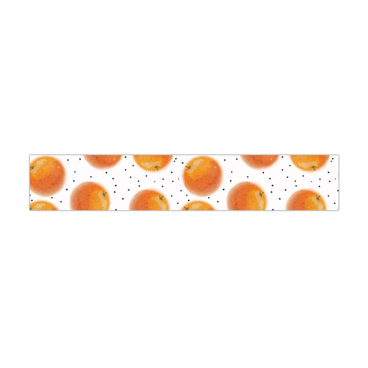 Orange Premium Plush Fleece Scarf (Mini)