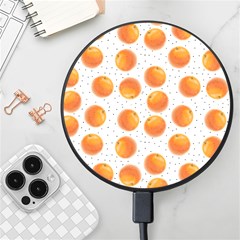 Orange Wireless Fast Charger(black) by SychEva