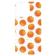 Orange Iphone 14 Pro Max Black Uv Print Case by SychEva