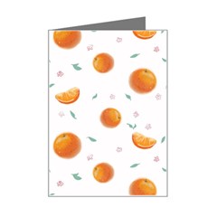 Oranges Mini Greeting Card by SychEva