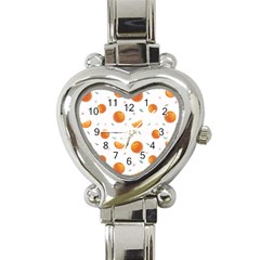 Oranges Heart Italian Charm Watch by SychEva