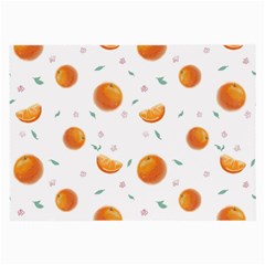 Oranges Large Glasses Cloth by SychEva