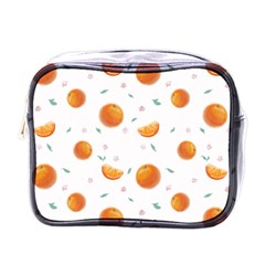 Oranges Mini Toiletries Bag (one Side) by SychEva