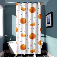 Oranges Shower Curtain 36  X 72  (stall)  by SychEva