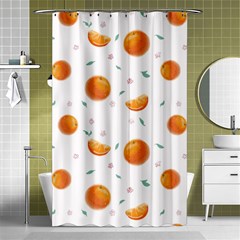 Oranges Shower Curtain 48  X 72  (small)  by SychEva