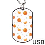 Oranges Dog Tag USB Flash (One Side) Front