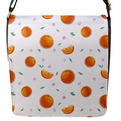 Oranges Flap Closure Messenger Bag (s) by SychEva