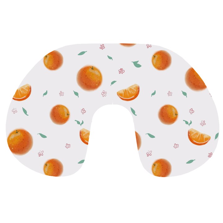 Oranges Travel Neck Pillow