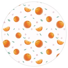 Oranges Round Trivet