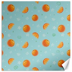 Oranges Pattern Canvas 20  X 20  by SychEva