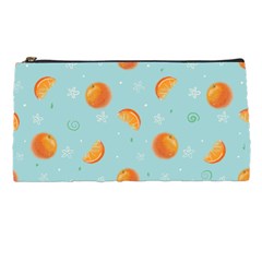 Oranges Pattern Pencil Case by SychEva