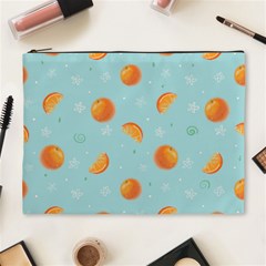 Oranges Pattern Cosmetic Bag (xl) by SychEva