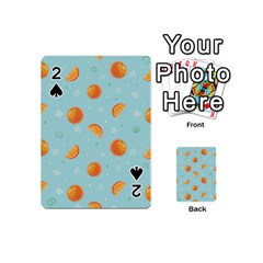 Oranges Pattern Playing Cards 54 Designs (mini) by SychEva