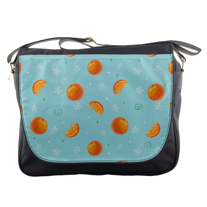 Oranges Pattern Messenger Bag