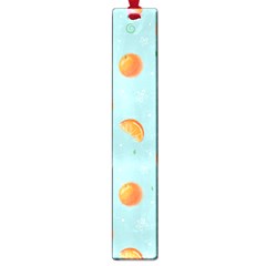 Oranges Pattern Large Book Marks by SychEva