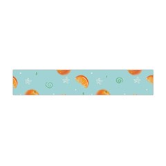 Oranges Pattern Premium Plush Fleece Scarf (mini) by SychEva