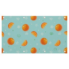 Oranges Pattern Banner And Sign 7  X 4  by SychEva