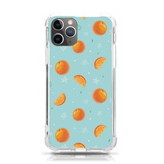 Oranges Pattern Iphone 11 Pro 5 8 Inch Tpu Uv Print Case by SychEva