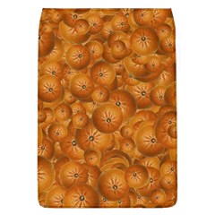 Fruity Fun Tangerine Print Pattern Removable Flap Cover (l) by dflcprintsclothing