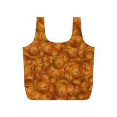 Fruity Fun Tangerine Print Pattern Full Print Recycle Bag (s) by dflcprintsclothing