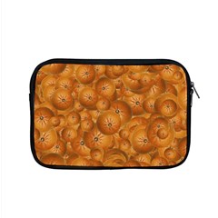 Fruity Fun Tangerine Print Pattern Apple Macbook Pro 15  Zipper Case by dflcprintsclothing