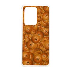 Fruity Fun Tangerine Print Pattern Samsung Galaxy S20 Ultra 6 9 Inch Tpu Uv Case by dflcprintsclothing