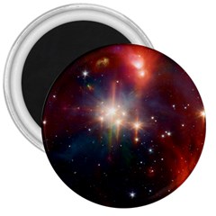 Astrology Astronomical Cluster Galaxy Nebula 3  Magnets by Jancukart