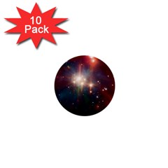 Astrology Astronomical Cluster Galaxy Nebula 1  Mini Buttons (10 Pack)  by Jancukart