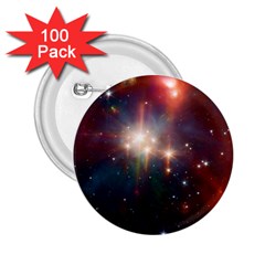 Astrology Astronomical Cluster Galaxy Nebula 2 25  Buttons (100 Pack) 