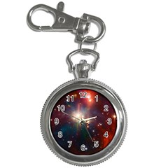 Astrology Astronomical Cluster Galaxy Nebula Key Chain Watches by Jancukart