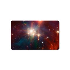 Astrology Astronomical Cluster Galaxy Nebula Magnet (name Card) by Jancukart