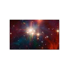 Astrology Astronomical Cluster Galaxy Nebula Sticker Rectangular (10 Pack)