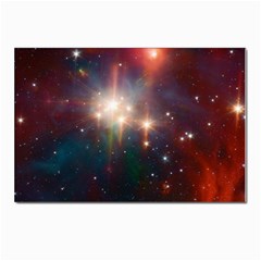 Astrology Astronomical Cluster Galaxy Nebula Postcard 4 x 6  (pkg Of 10)