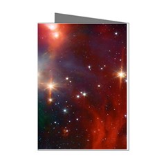 Astrology Astronomical Cluster Galaxy Nebula Mini Greeting Cards (pkg Of 8)