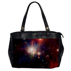 Astrology Astronomical Cluster Galaxy Nebula Oversize Office Handbag by Jancukart