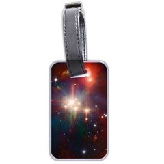 Astrology Astronomical Cluster Galaxy Nebula Luggage Tag (two Sides)