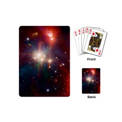 Astrology Astronomical Cluster Galaxy Nebula Playing Cards Single Design (mini)