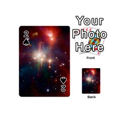 Astrology Astronomical Cluster Galaxy Nebula Playing Cards 54 Designs (mini)