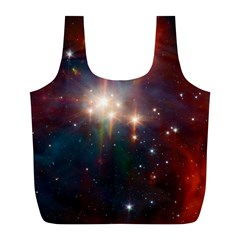 Astrology Astronomical Cluster Galaxy Nebula Full Print Recycle Bag (l) by Jancukart