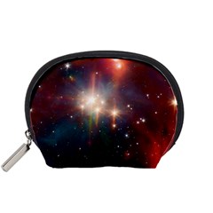 Astrology Astronomical Cluster Galaxy Nebula Accessory Pouch (small) by Jancukart