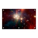 Astrology Astronomical Cluster Galaxy Nebula Banner and Sign 5  x 3  Front