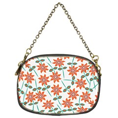 Bloom Blossom Botanical Chain Purse (one Side)