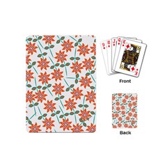 Bloom Blossom Botanical Playing Cards Single Design (mini) by Jancukart