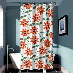 Bloom Blossom Botanical Shower Curtain 36  X 72  (stall) 